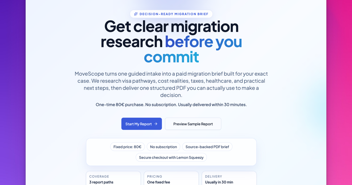 MoveScope screenshot 1